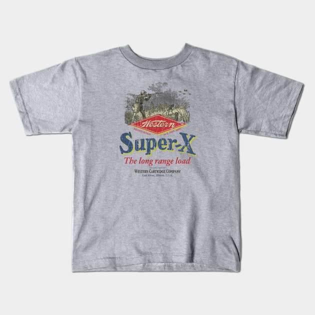 Western Super-X Kids T-Shirt by JCD666